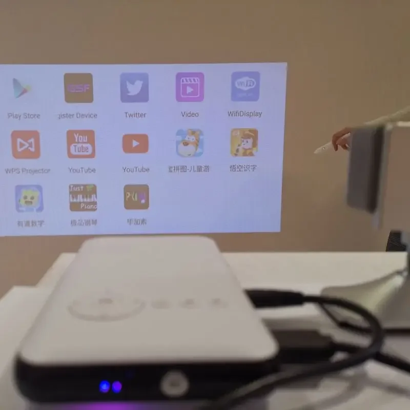 Smart Pen Touch Projetor, Projetor 4K para sala de aula