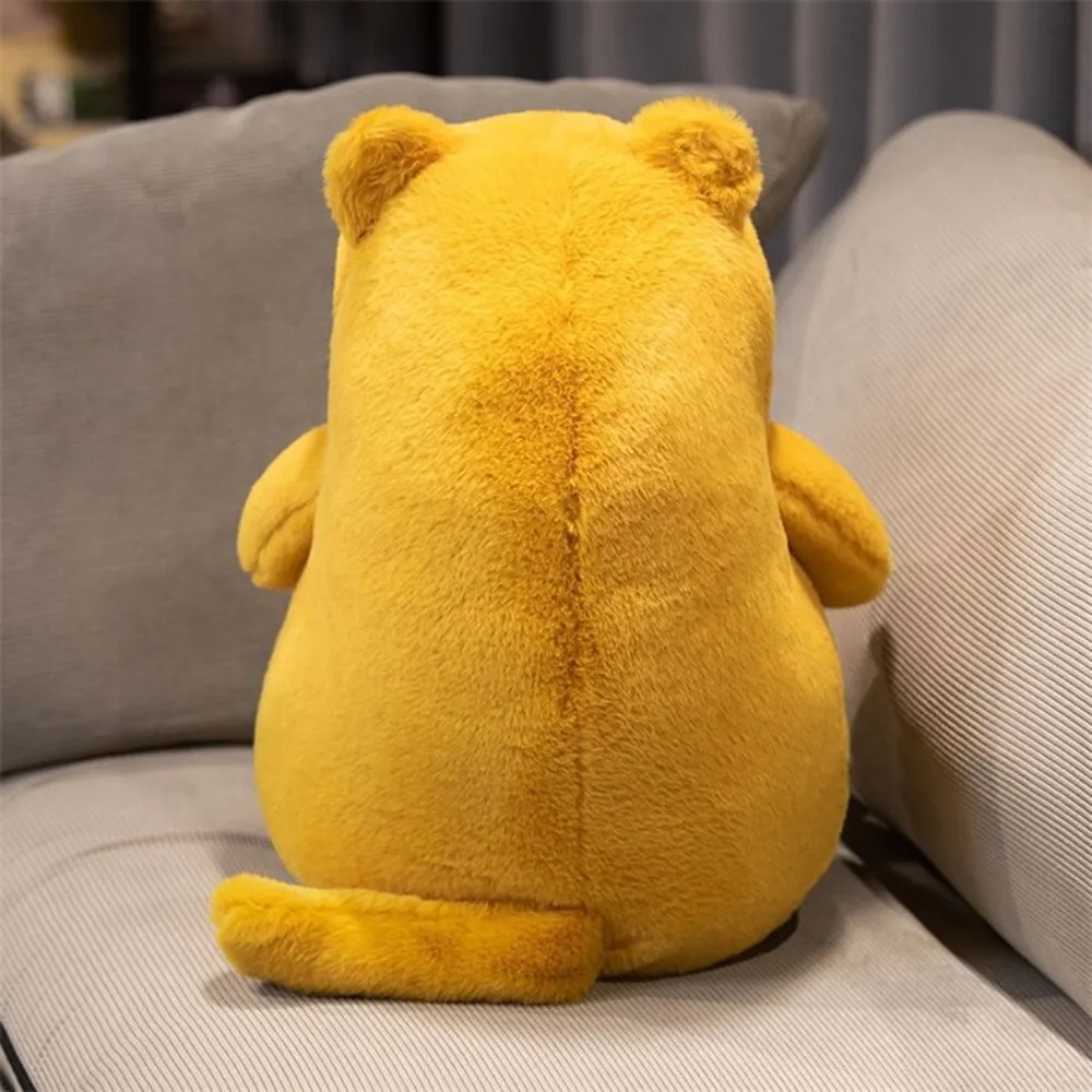 

Stuffed Toys Fluffy British Shorthair Cat Cartoon Cute Cat Doll Kawaii Soft Cat Stuffed Home Decor