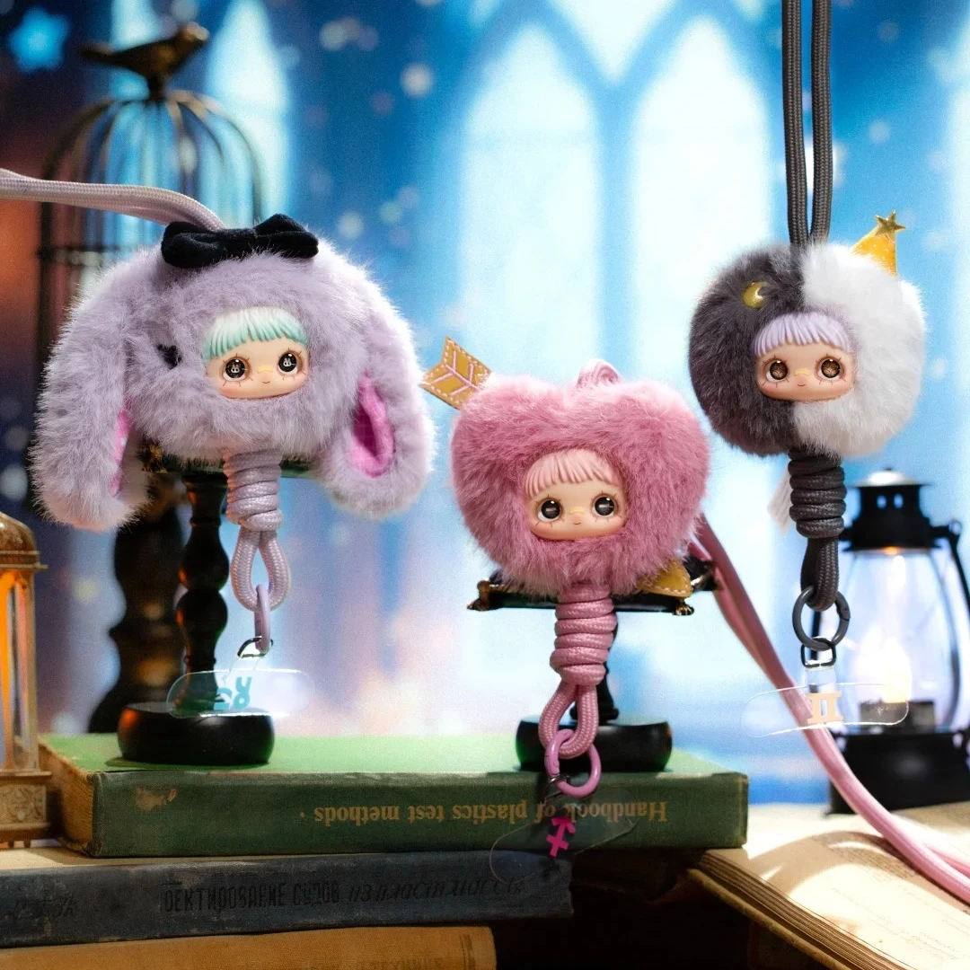 本物のメイメイ ホロスコープ ストーリーズ シリーズ ブラインドボックス ビニール人形 おもちゃ ペンダント ホロスコープ 携帯電話ストラップ 女の子の誕生日プレゼント