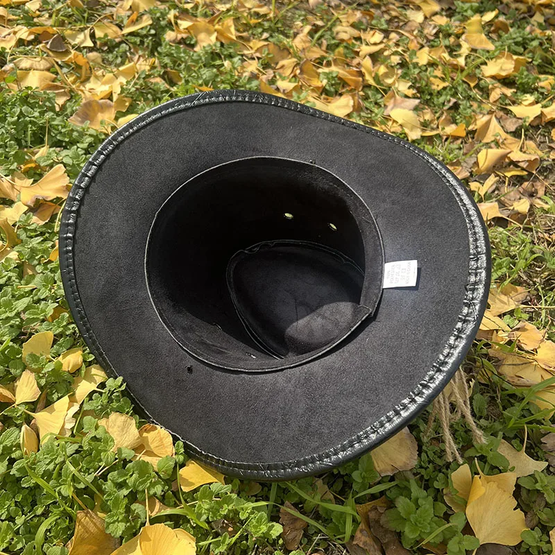 Arthur Cosplay Prop PU Hut Schwarze Kappe Halloween Karneval Party Tägliches Outfit Breite Krempe Ritter Hut Männer Frauen Jazz Hut Zubehör