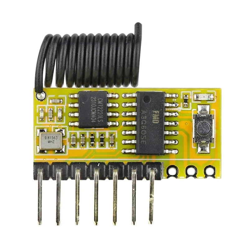 Superheterodyne ตัวรับ 433/315Mhz โมดูลไร้สาย 3.3V-5.5V ทดแทนโดยตรง