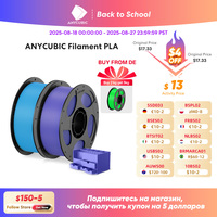 ANYCUBIC 3D Printer Multicolor Filament PLA 1.75mm 1kg/Roll Plastic Rubber Consumables Material For FDM 3D Printer Kobra 2 Pro