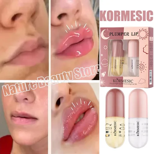 Aceite esencial para rellenar los labios instantáneos, nutritivo, antiarrugas, hidratante, cuidado de los labios Sexy, brillo de labios carnoso definitivo, suero, cosméticos