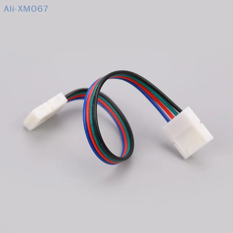 كابل موصل شريط تمديد LED RGB ، مشبك سلكي ، 5 ، 4Pin ، من RGB