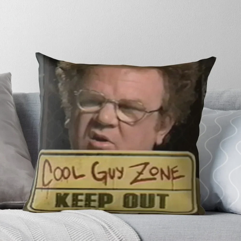 Dr steve brule cool guy zone funda de almohada ornamental, cojines de cama, fundas de cojín para sala de estar
