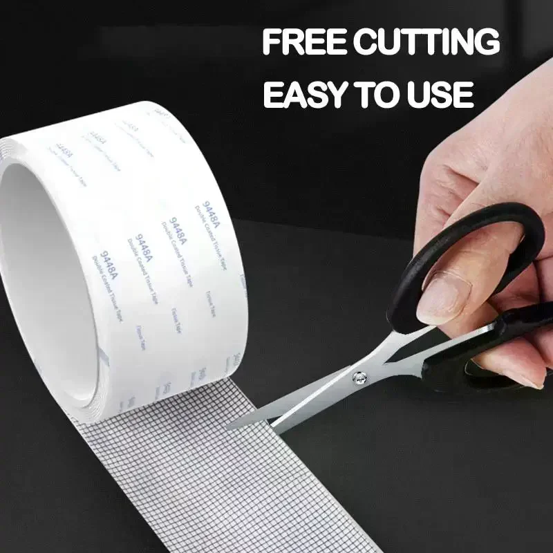 Strong Adhesive Window Screen Repair Tape 2 Meters Per Roll Fixes Mesh Holes Blocks Mosquito Entry Screen
