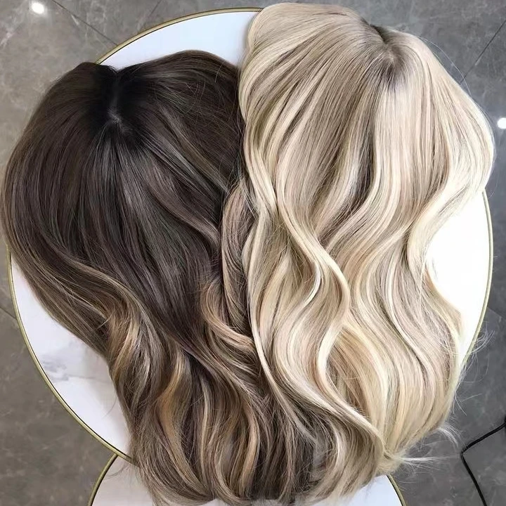 Fast Delivery Jewish Kosher Topper for Women Silk Base Topper Clip in Hair Piece 4x4 7x8 Silk Base Human Hair Toupee