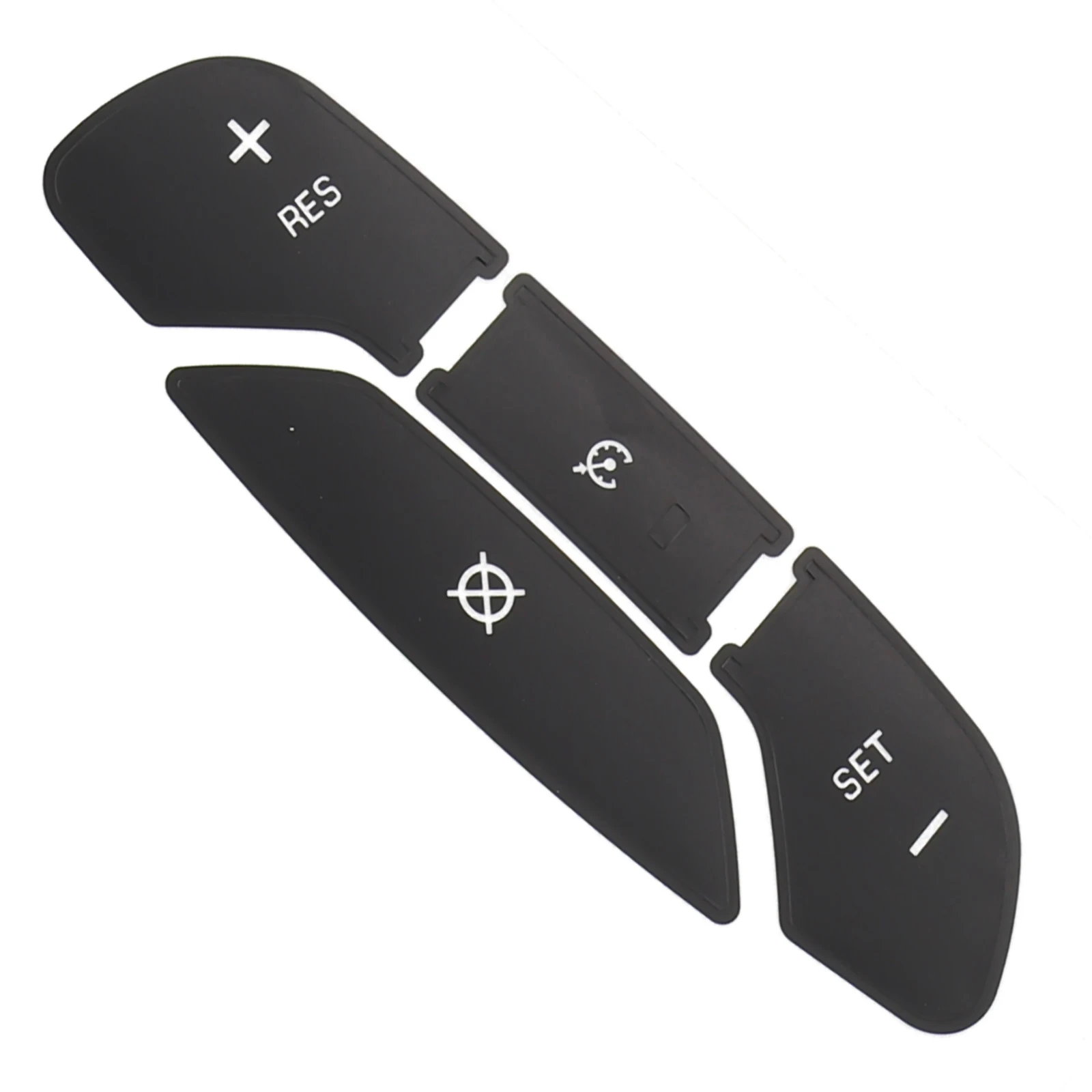 For Tahoe For Yukon 2007-2014 Button Stickers Black Easy Installation Paper Plug-and-play Replacement Practical
