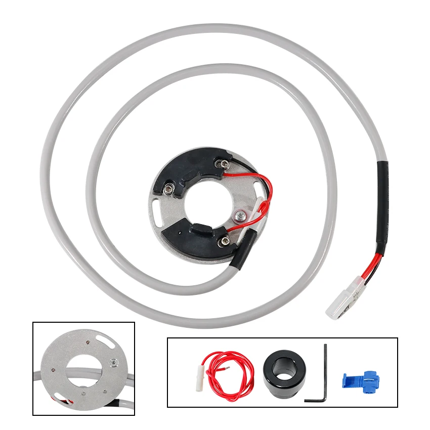 Motorrad-Stator-Pickup-Pulser-Spule für Moto Guzzi V35 1977-1987, V50 1977-1990, V65 1982-1992, OEM: 19708520 27708520 – Detail 5