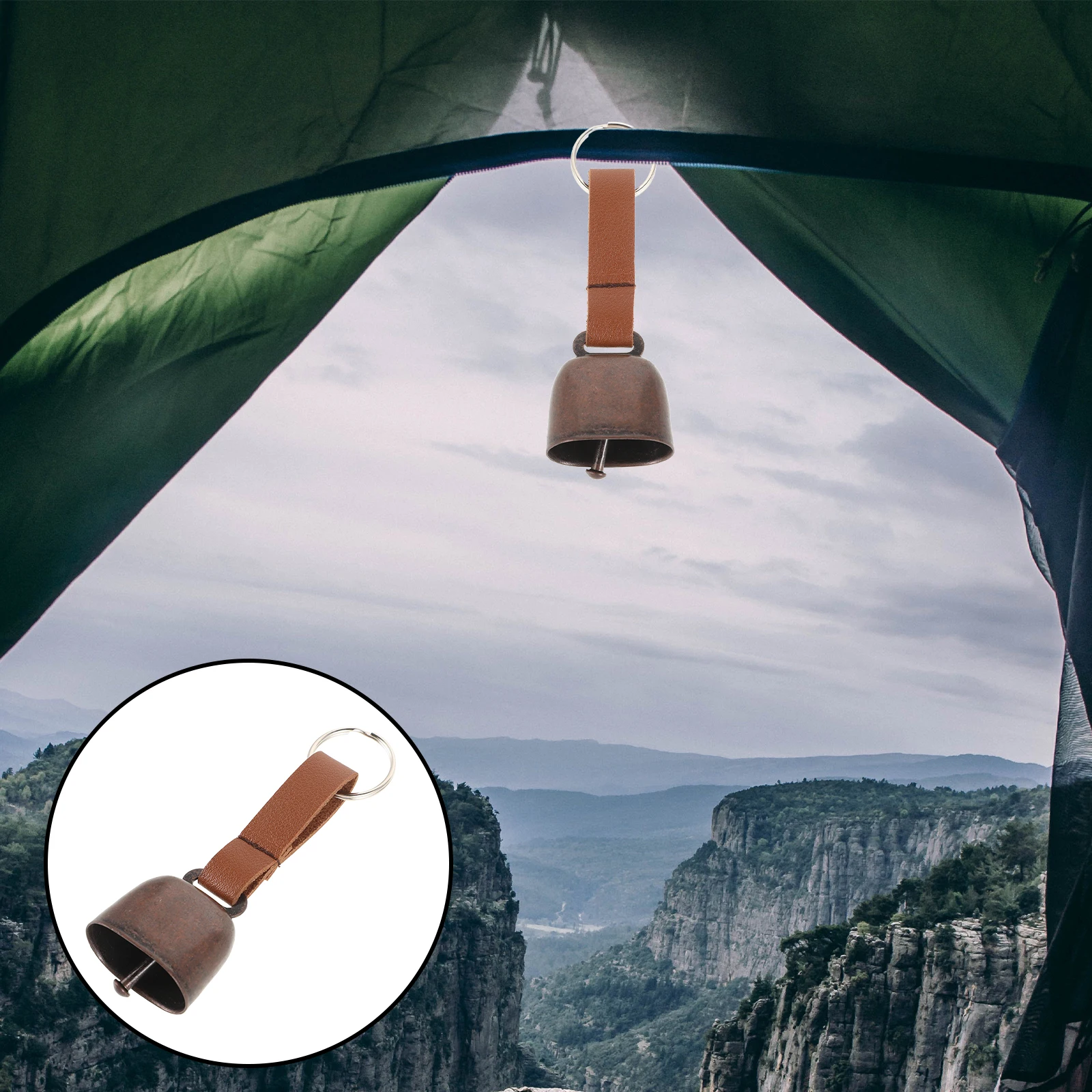 Анти-потерянный колокольчик для домашних животных, коровьи колокольчики, кемпинговый медведь для крупного рогатого скота, собак, восхождение, ошейники для отпугивания медведей