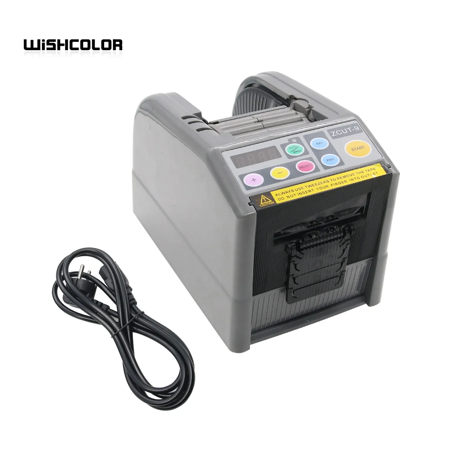 Maxgeek ZCUT-9 Automatic Tape Dispenser Automatic Tape Cutter Machine Supports 5mm-999mm Cutting Length