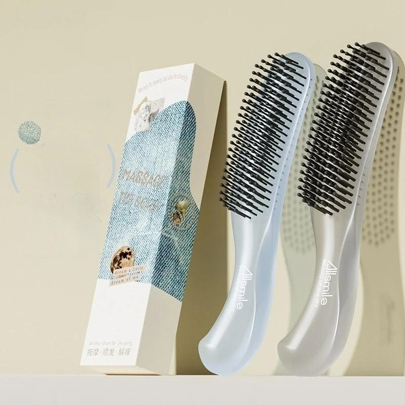 

Расческа для детей и женщин, особая мягкая расческа-флайвер, портативная, для массажа, для влажных волос, без спутывания