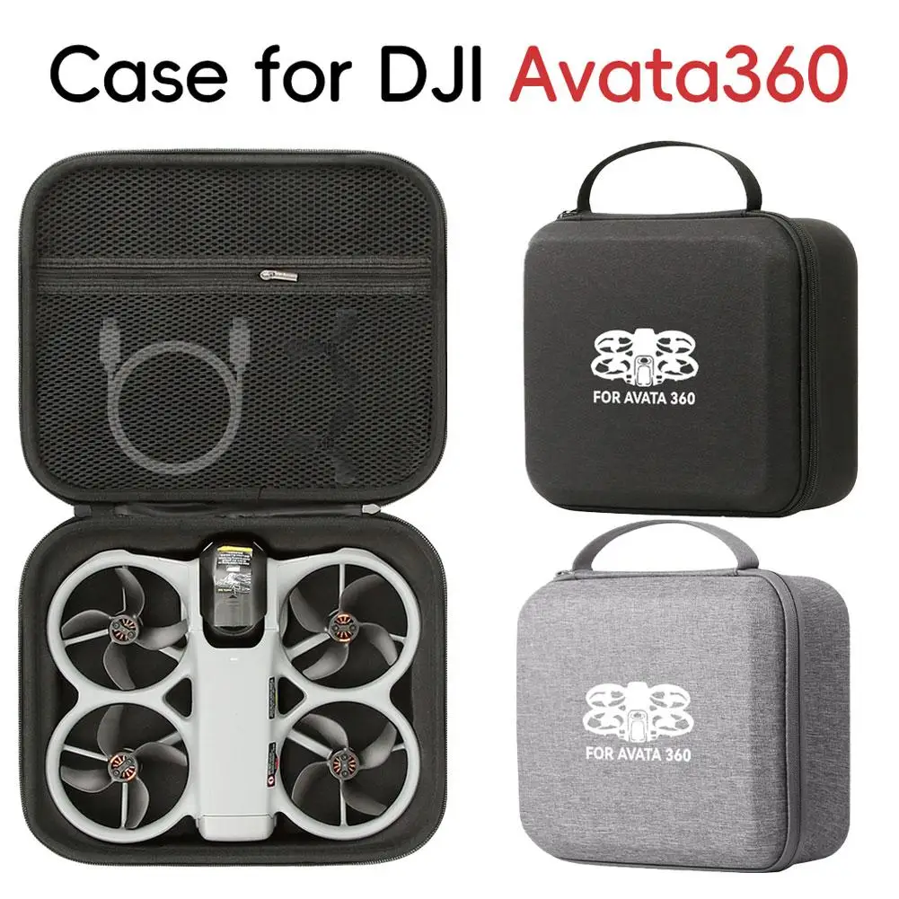 Przenośna torba na DJI Avata360, czarna, z nylonu, pojedyncza torba na urządzenie, plecak na drona, akcesoria. — zdjęcie produktu 2
