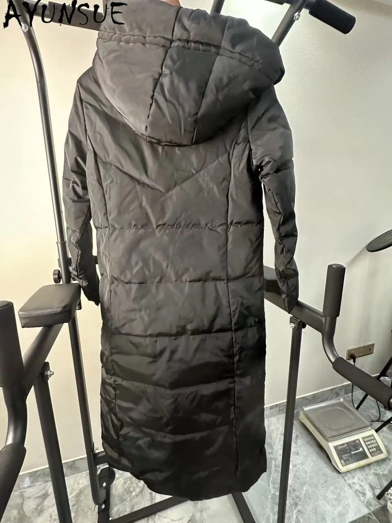 AYUNSUE ダウンジャケット女性冬服女性 90% ホワイトダックダウンコートユニークなコートプロモーション小さな欠陥なし返金なし交換なし