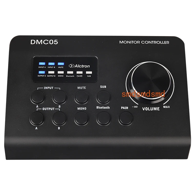 DMC05 professional studio monitor controller muti-functional bluetooth monitor controller for listening and recording