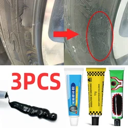 3Pcs Black Tyre Repair Instant Car Tire Repair Glue Liquid Strong Rubber Glues Wear-resistant Rubber Non-corrosive Adhesive Glue