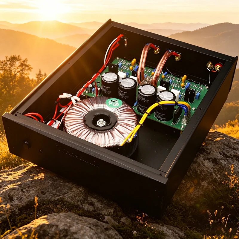 2027 Shock Upgrade [NAP200 Original Parameter Line] Dual Channel HiFi Post-stage Power Amplifier N2(AP-aided Design)