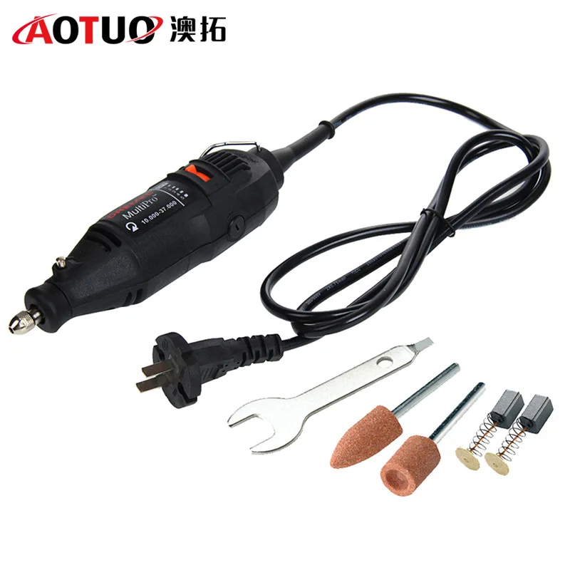 Mini Tool Engraving Machine Electric Grinding Speed Regulation Drilling Cutting Polishing Miniature Electric Drill 220 110V