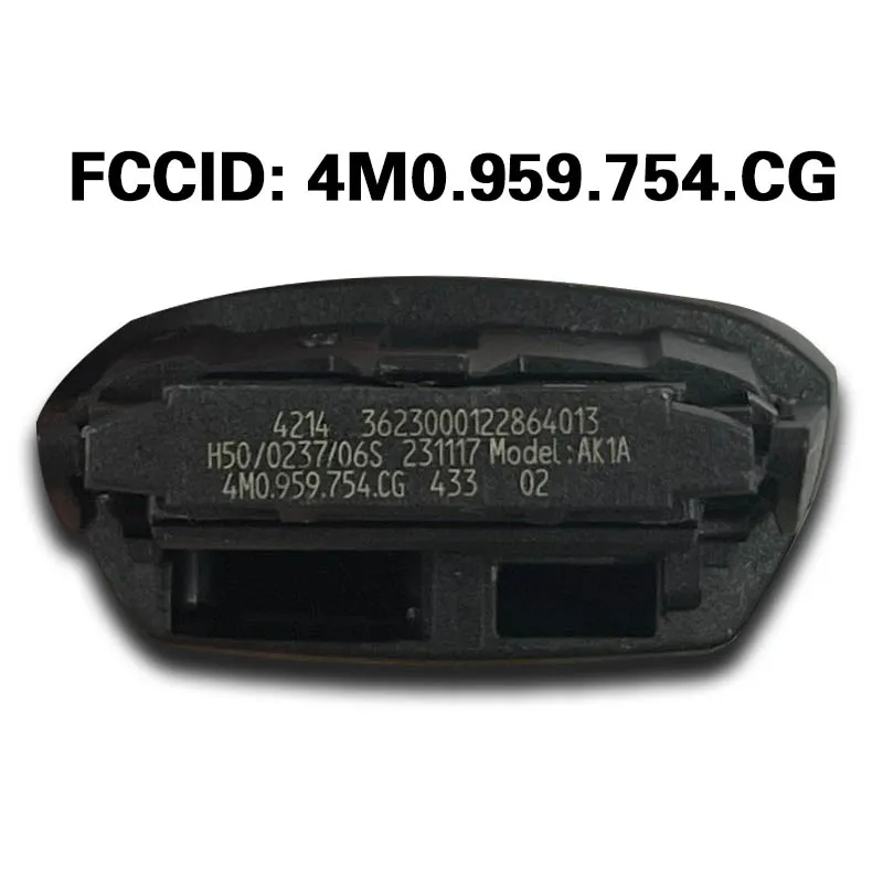 CN008143 Original MLB-Tool Remote Control Key 3+1 buttons 433Mhz 5M chip FCC 4M0 959 754 CG Keyless GO For A-udi Q5 Q7