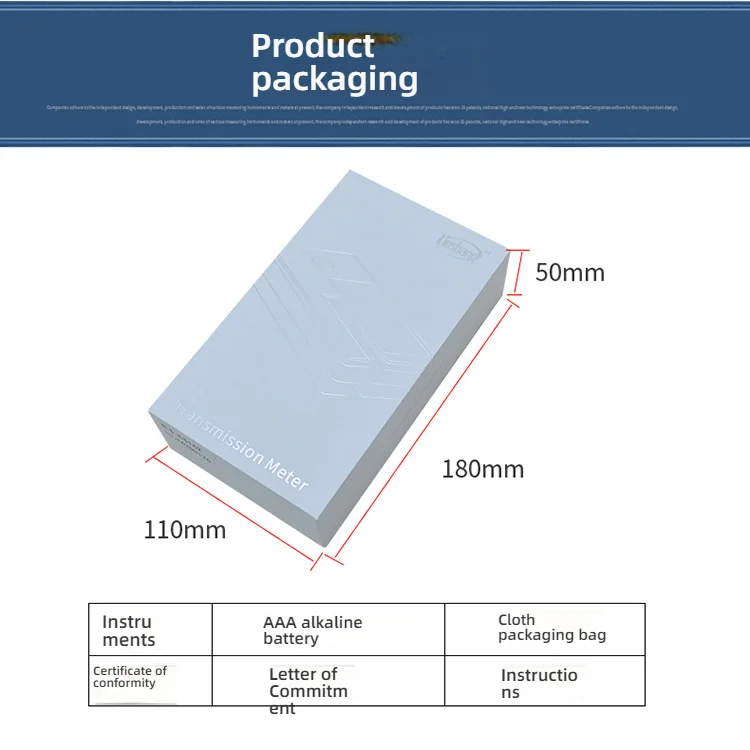 Tint Meter Solar Film Tester LS162A UV 365nm and IR 1400nm VLT Simple Operation