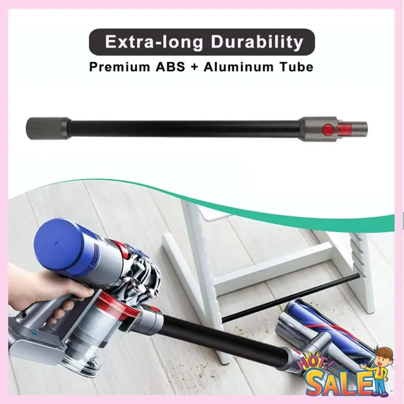 

A88X Extension Wand Fordyson Omni-Glide/Micro SV21 SV19 Vacuum Cleaner Quick Release Extension Straight Conductive Tube