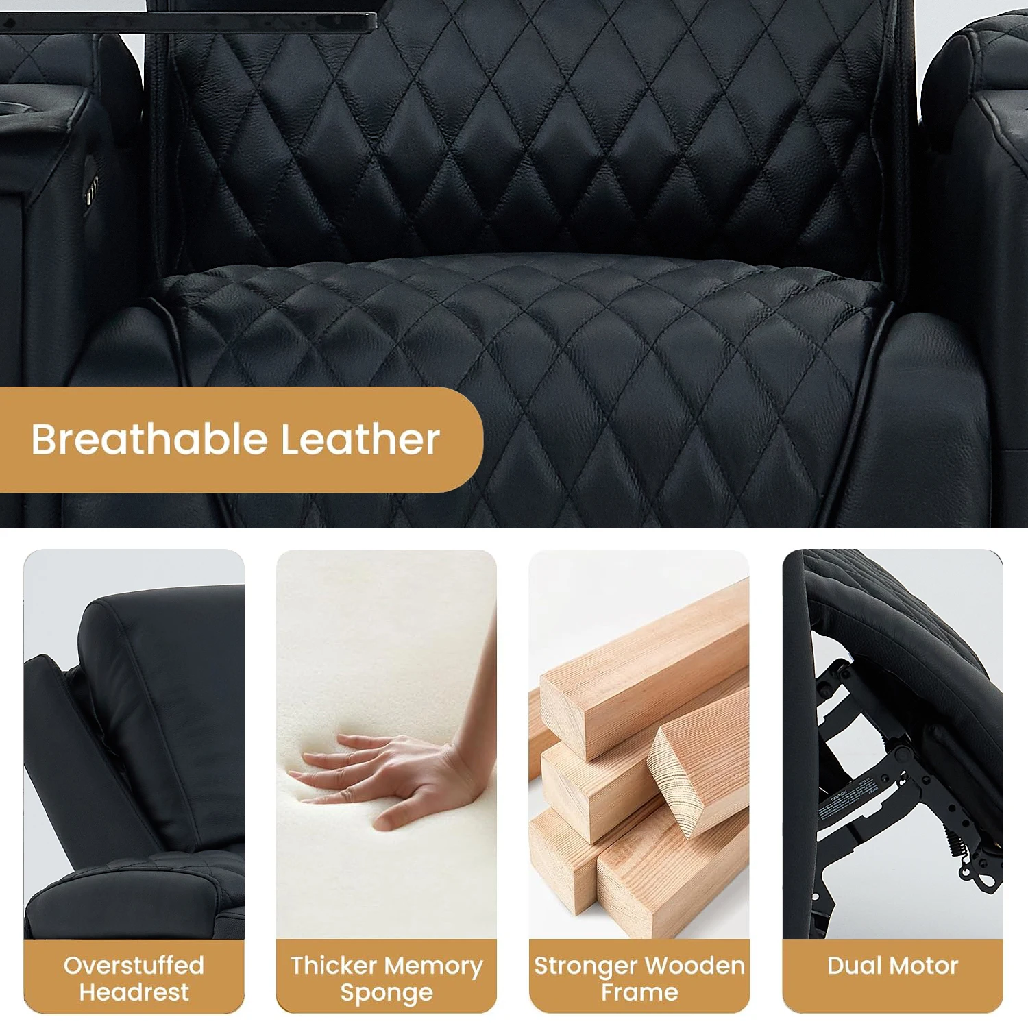#Synthetic Leather Modern Cine - огляд і ціна Home Cinema High End