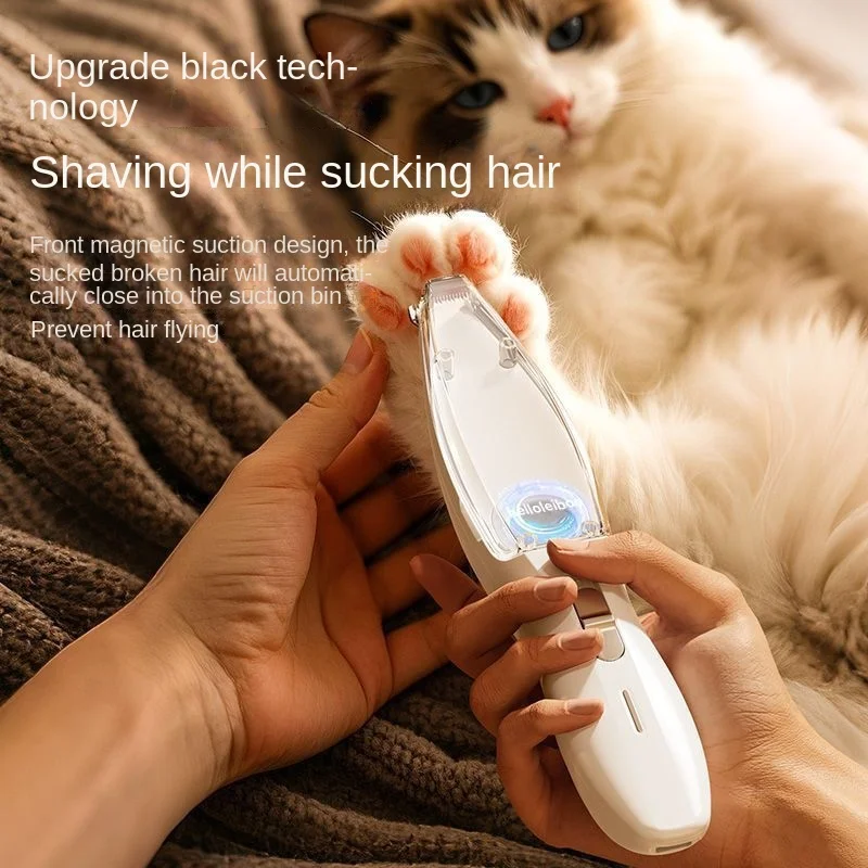 Silent Electric Clippers for Puppy Pets Hair Shaving & Special Local Cat Pedicure Hair Clippers