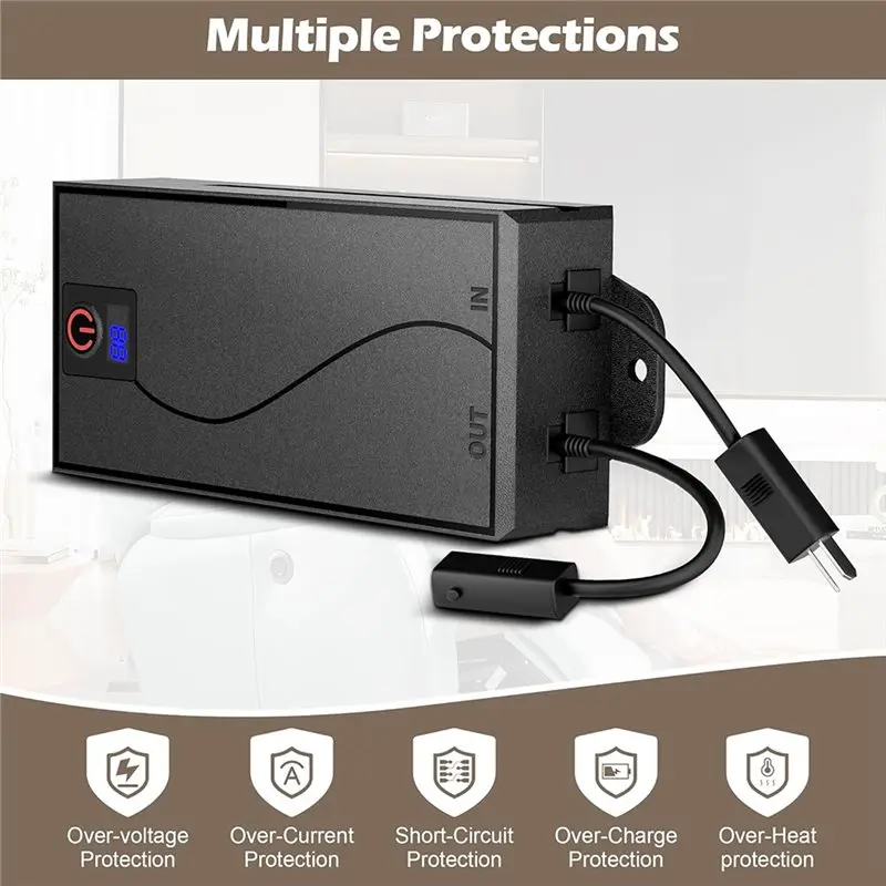 Y23A-Battery Pack For Power Sofa Battery Pack For Lift Chair For Power Sofa, Electric Couch, Lift Chair, 2-Pin US Plug