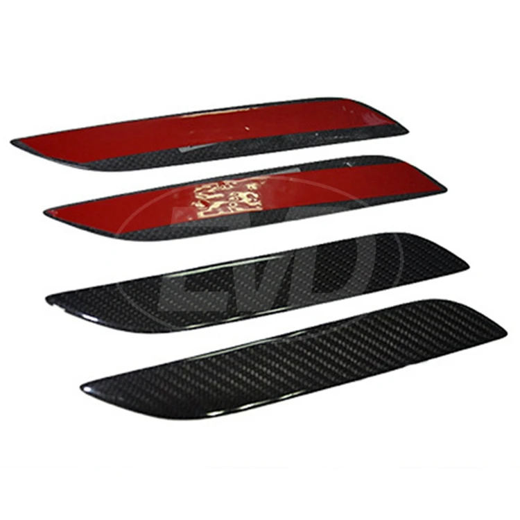 DRY CARBON FIBER OUTER DOOR HANDLE COVER for 2014-2018 TESLA MODEL S 6