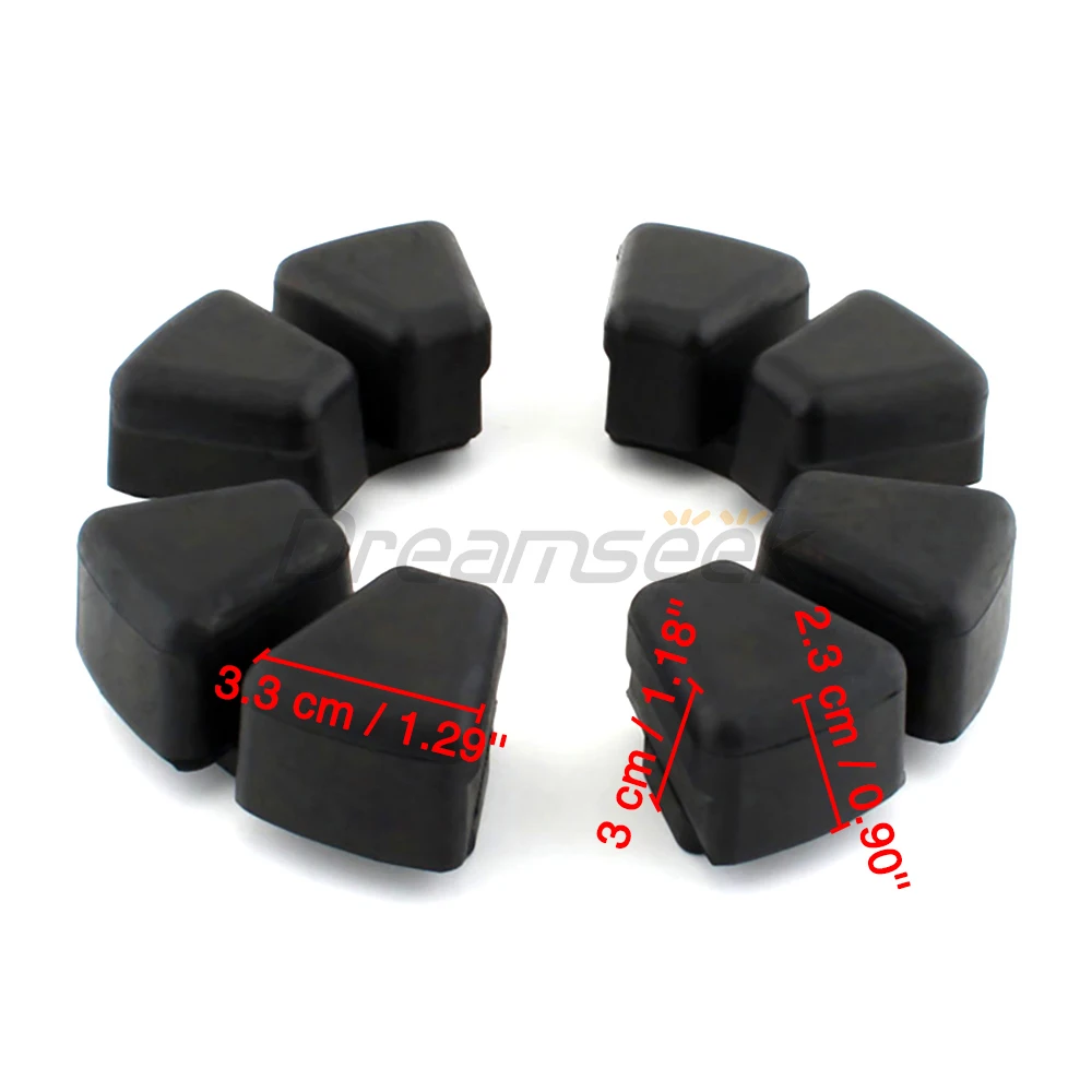 4Pcs Rear Wheel Cush Drive Rubbers Hub Sprocket Damper for CFMoto 450NK 650GT 650MT Motorcycle Buffer Cushion Replacement