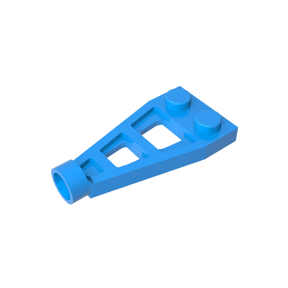 1x2x4 Single Side Bracket with Ball Base Plate Stacking Blocks Building Blocks Plastic Parts 1180 Compatible with LEGO 4596