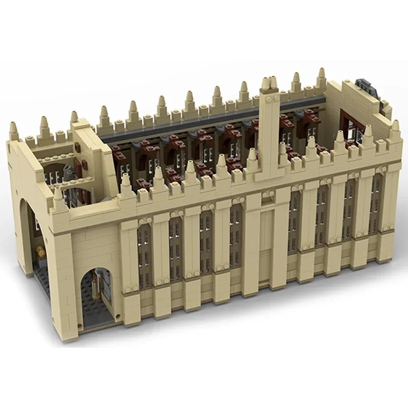 Moc Building Bricks Street View Model Great Hall Technology Modular Blocks Holiday Gifts Toys For Children DIY Sets Assembly