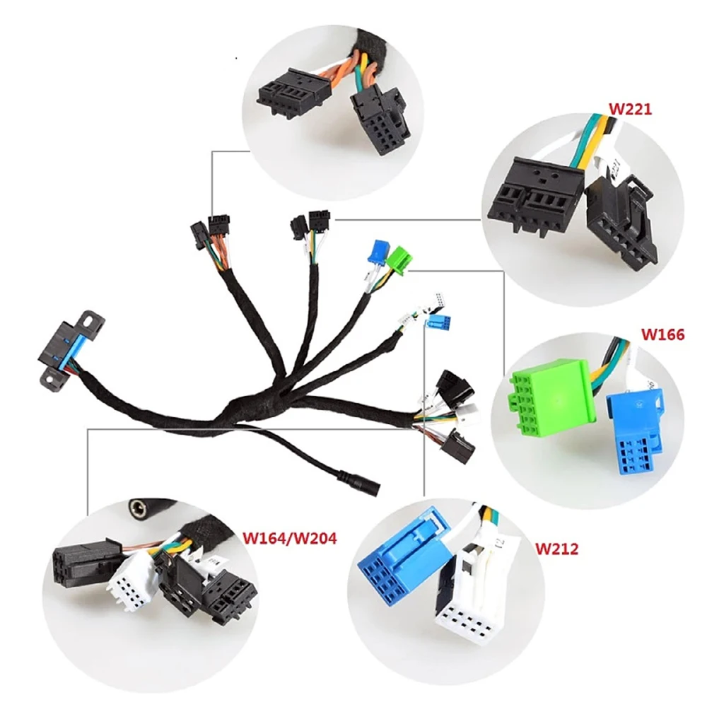 EIS ELV Test Cables for Benz W204 W212 W221 W164 W166 Work with VV-DI BGA TOOL CGDI Prog Car Tool MB 5 in 1 EIS ELV