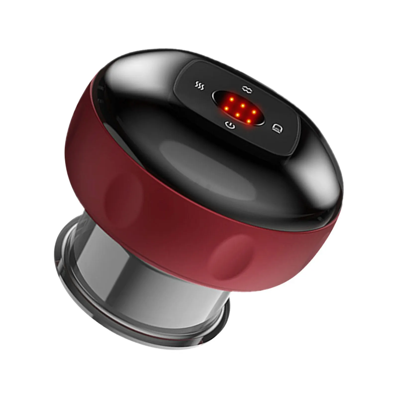 

Набор для баночной терапии: электрический массажер Гуаша с подогревом, многофункциональный, простой в использовании, долговечный