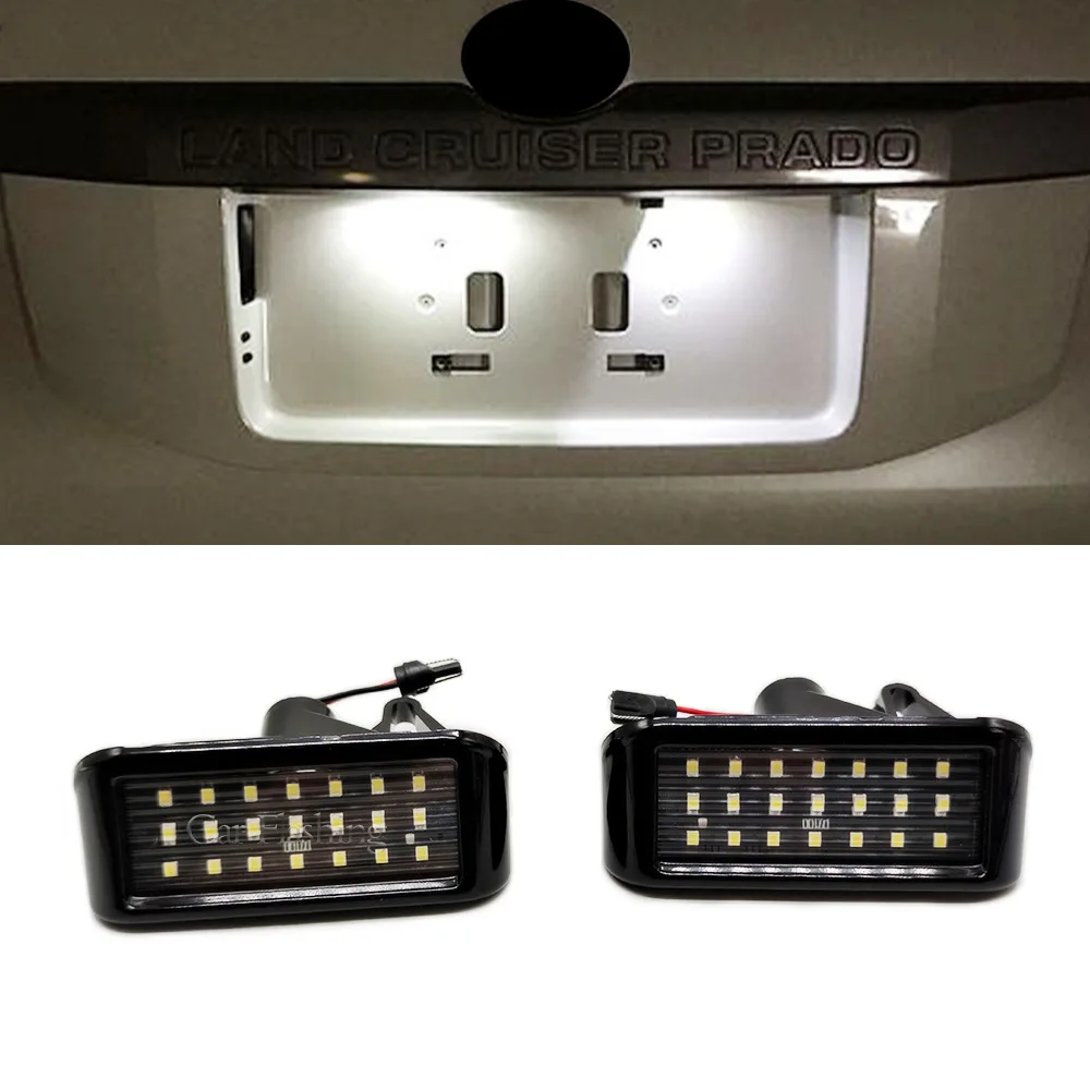 For Fiat Ducato Citroen Jumpy Peugeot Boxer license plate lights Proace opel license plate lights