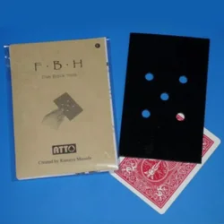 F.B.H. Five Black Hole By Katsuya Masuda - Magic Trick,Accessories,Card,Fire,Stage,Close-Up,Comedy,Magia Toys Joke Classic