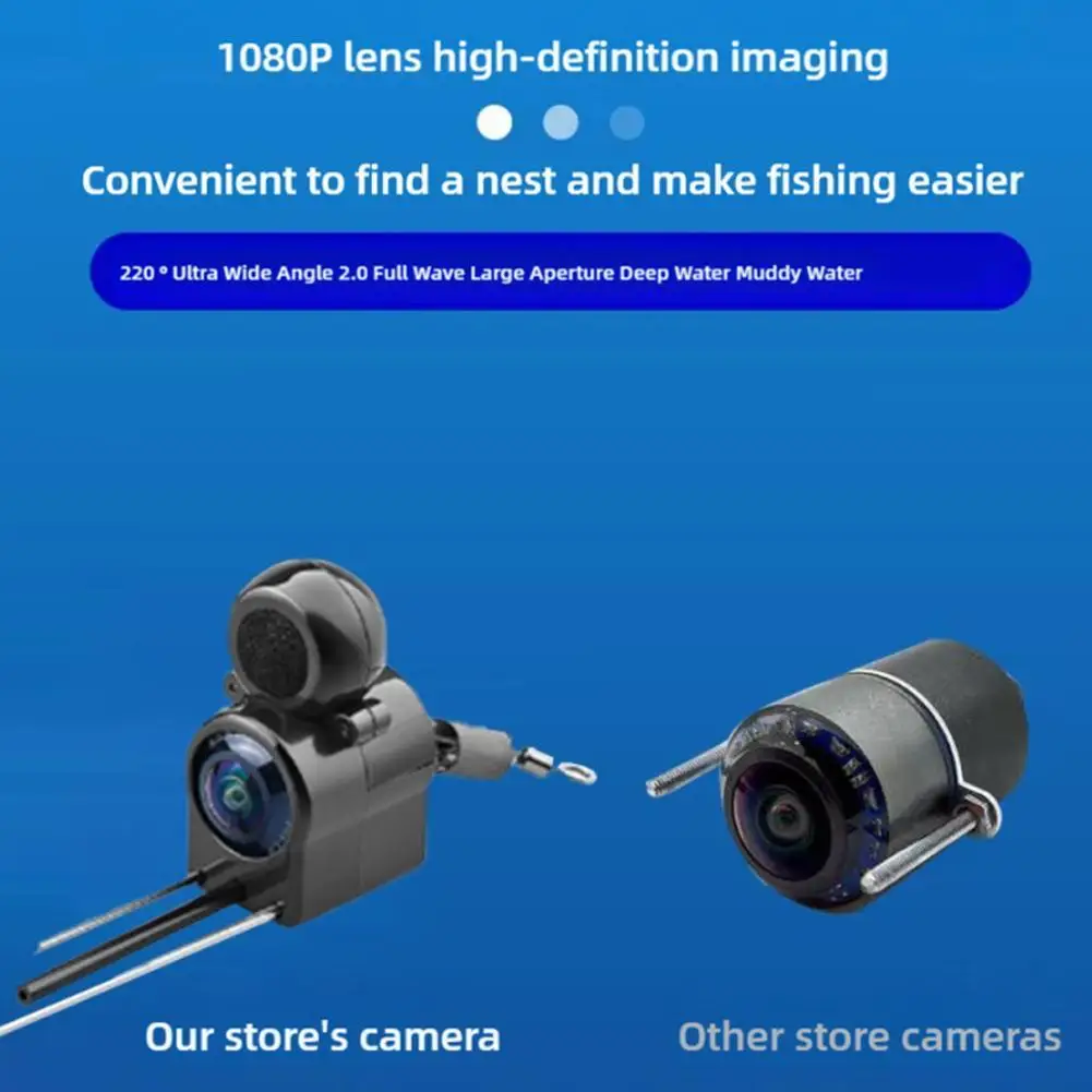 Submarine Camera with Ultra-clear 5/4.3-inch Display: Waterproof, Night Vision for Enhanced Fish Watching Experience