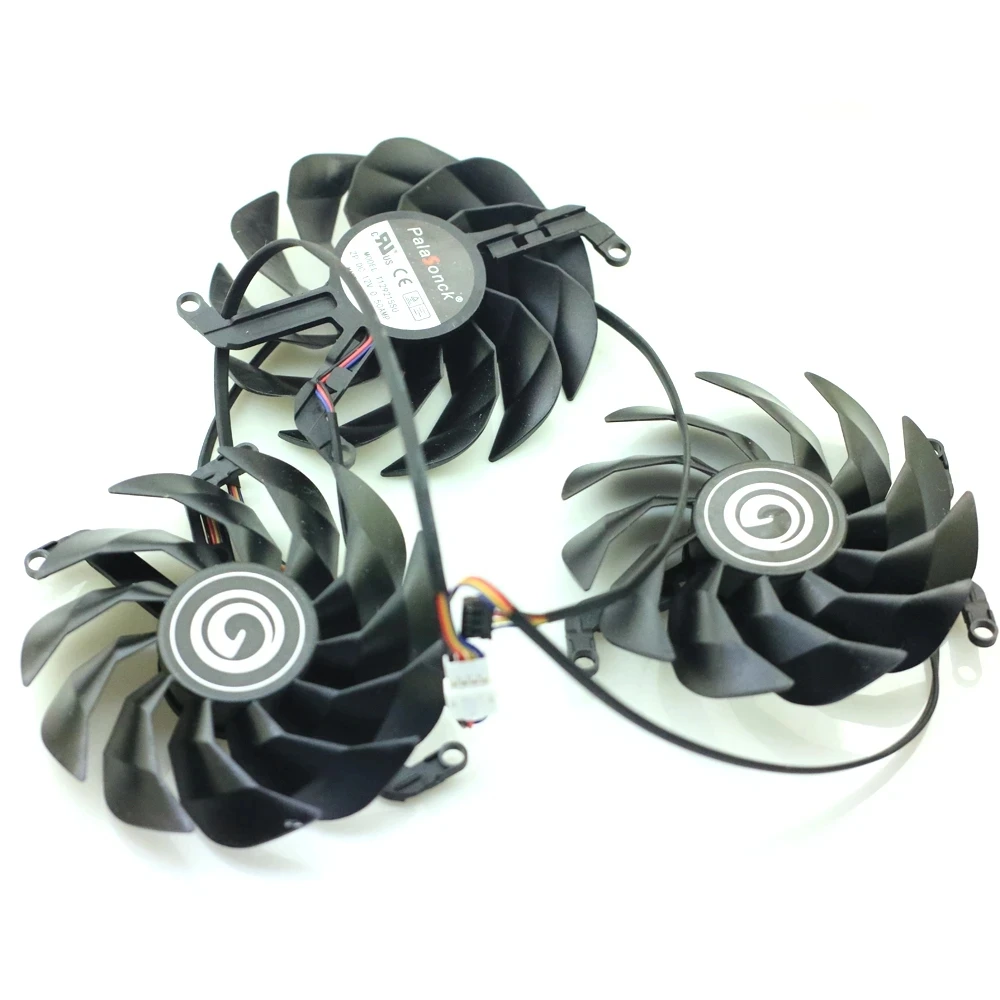 T129215SU DC12V 0.50A 88mm 4wire 4pin For Galaxy RTX3090 RTX3080ti 3080 RTX3070ti EAGLE Graphics Card VGA Cooling Fan