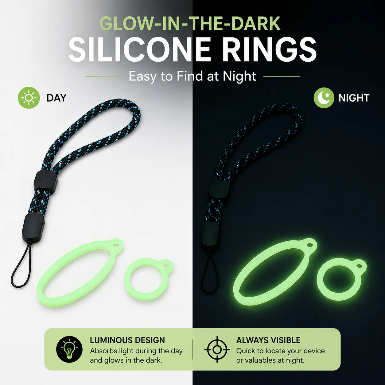 Universal Silicone Ring Lanyar - Phone Cases Vape review and price