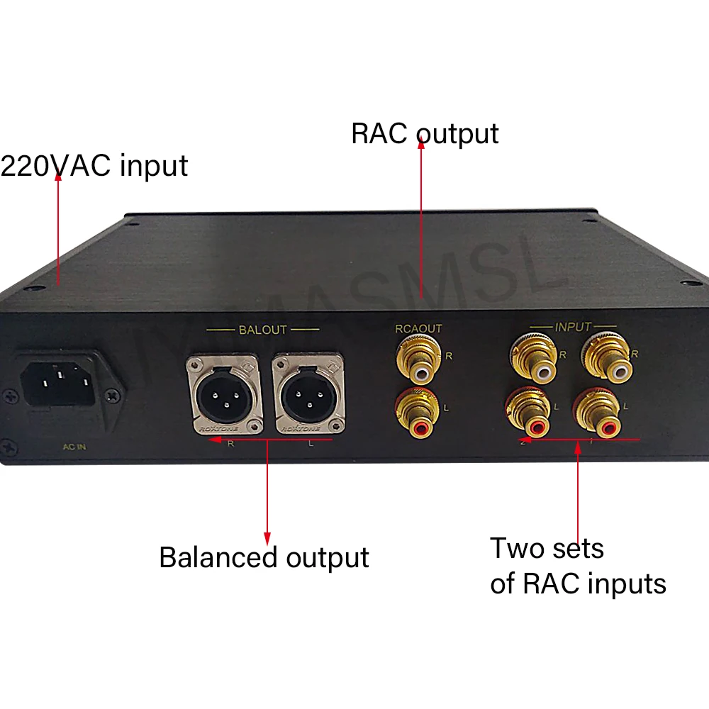 AIYIMA-Collocation de préampli FM255, référence SMSL, FM711, A1000, FM300A, amplificateur RAC, préamplificateur audio à balance complète