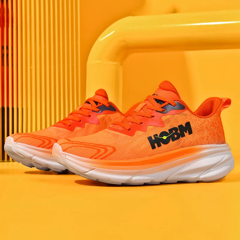 Мужские кроссовки для бега с дышащей сеткой и амортизацией, нескользящая уличная роскошная обувь, кроссовки для пар, гоночные кроссовки, обувь для бездорожья