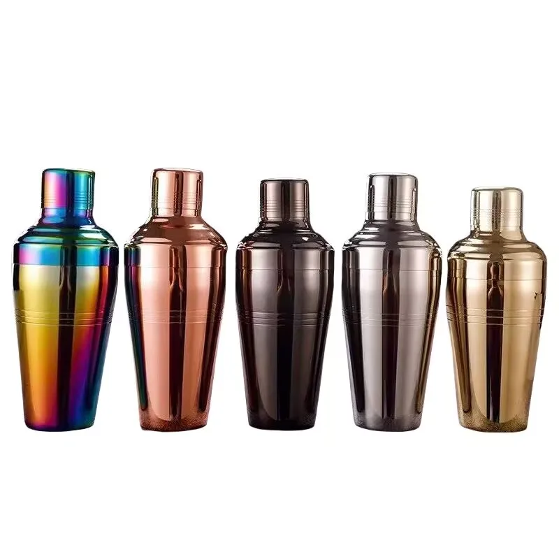 

510ml Stainless Steel Cocktail Boston Bar Shaker Japanese Style Mirror Finish Bar Wine Drink Mixer Set