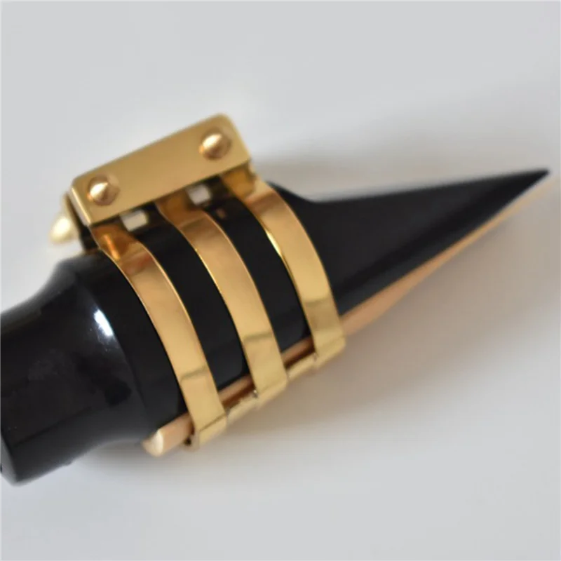 

ABHS-2X Alto Saxophone Mouthpiece Clamp Reed Clip Musical Instrument Accessories For Alto Saxophone Ligature