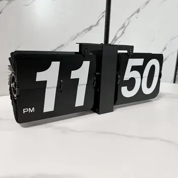 8 best sales 壁掛けフリップ時計 - №5