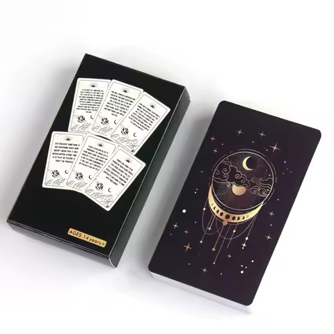 Messages From The Universe Oracle Deck with Guidance From Your Guides for General Readings 10.3*6cm 54 Pcs Oracle Cards