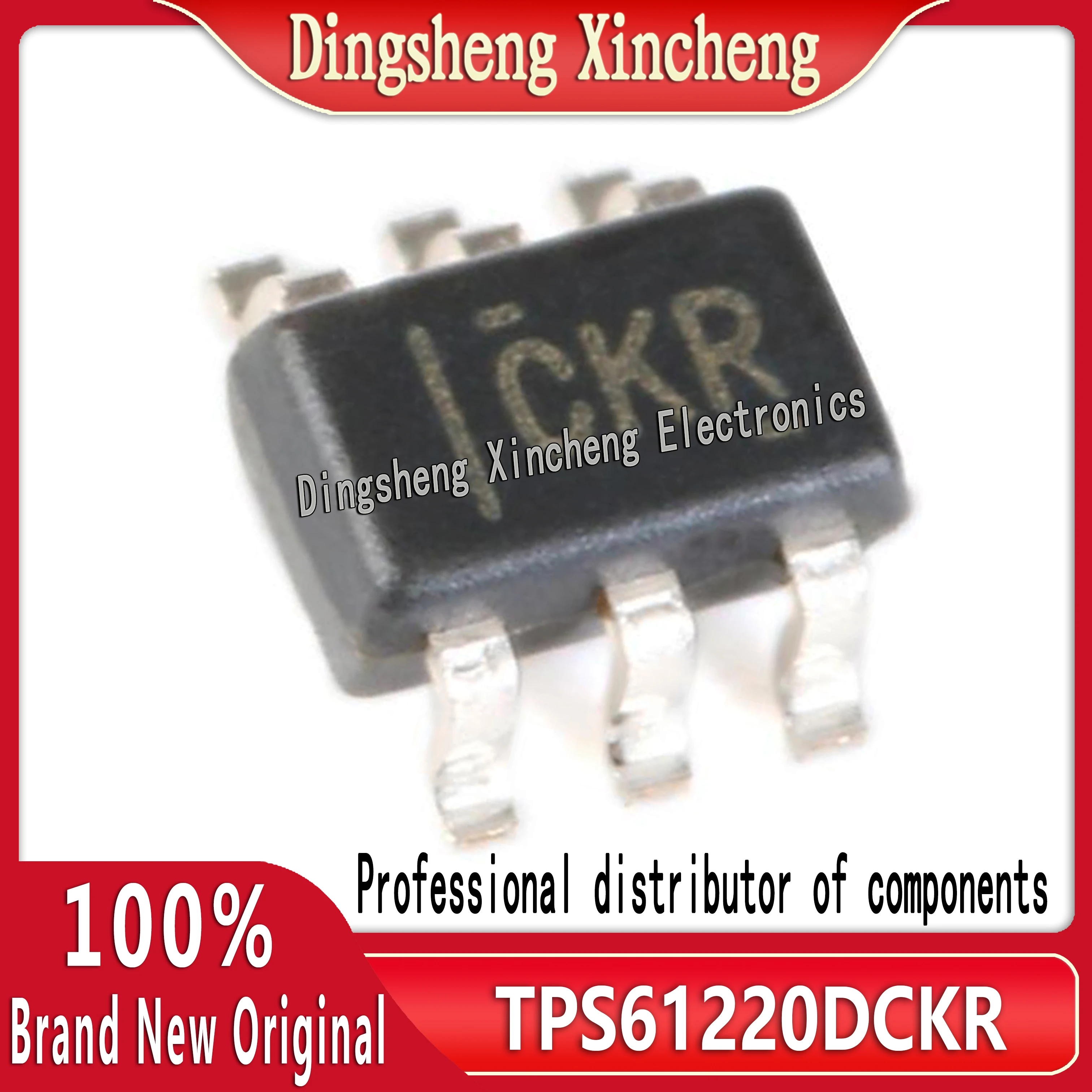 Original genuine TPS61220DCKR SC-70-6 0.7V boost converter chip