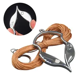 Fishing Lure Snag Remover Portable Zinc Alloy Fish Hooks Retriever With Rope Buoy Saver Casting Fishermen Gifts 1/5/10pcs
