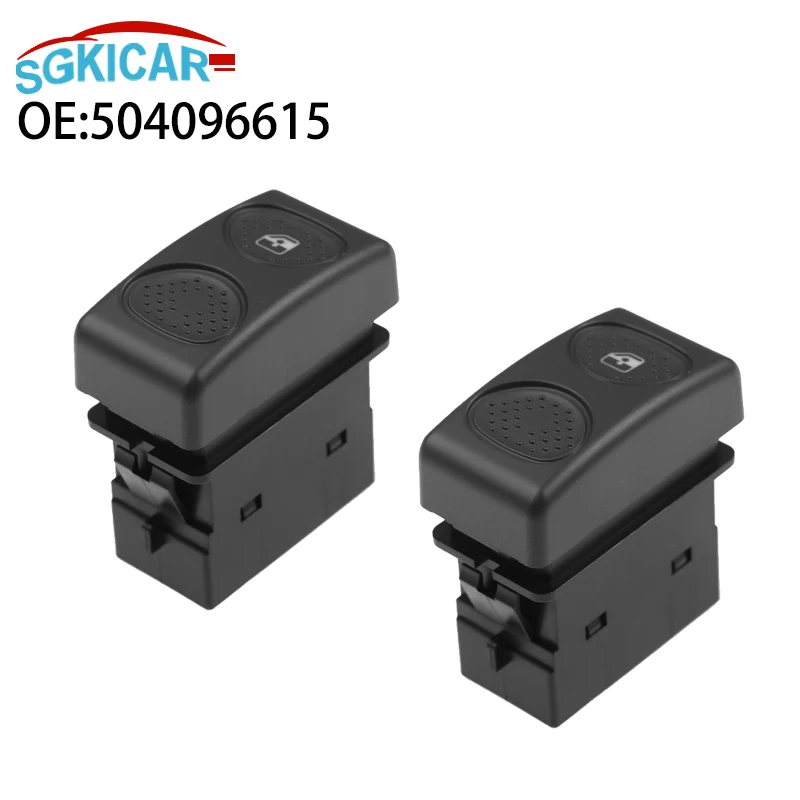 504096615 botão interruptor único da janela elétrica para IVECO Eurocargo BP127-254O BP127254O