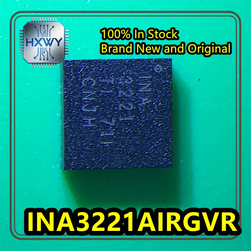 (5/20 pieces) Original INA3221AIRGVR INA3221 VQFN-16 Current/Voltage Monitor Chip, In Stock, Electronic Device IC