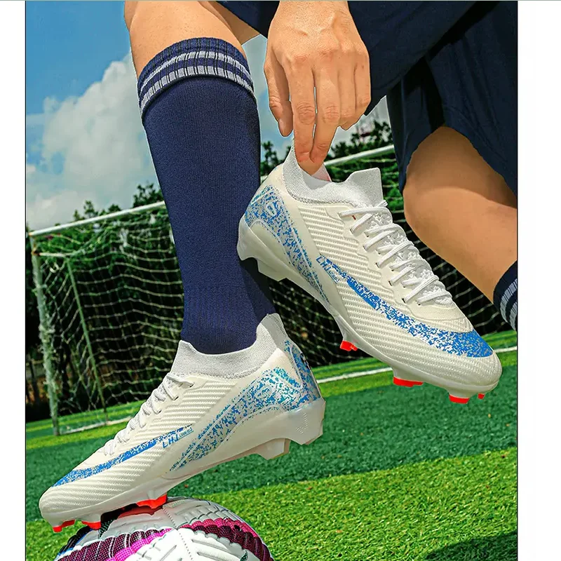 

New Men Football Shoes Non Slip Professional Outdoor Soccer Shoes Indoor Ultralight Training Non Slip Football Boots Sneake